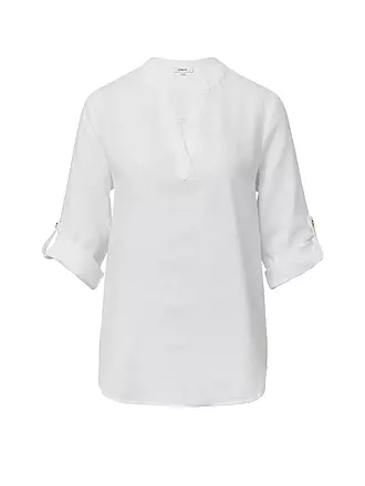 S.OLIVER | Blusa-camicia | weiss