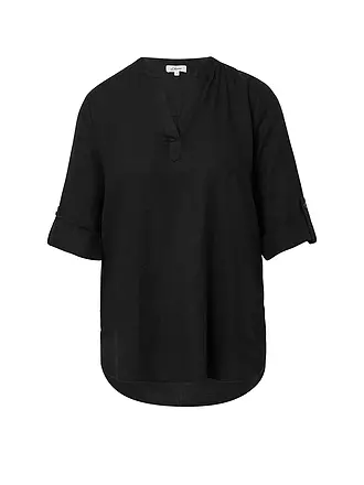 S.OLIVER | Blusa-camicia | schwarz