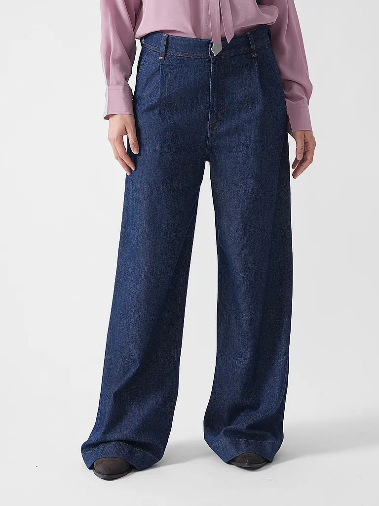 7 FOR ALL MANKIND | Jeans a gamba larga con pieghe | 