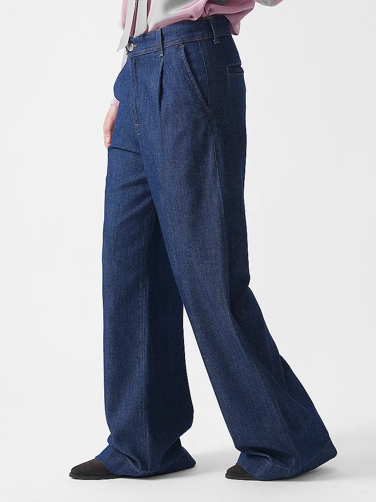 7 FOR ALL MANKIND | Jeans a gamba larga con pieghe | 