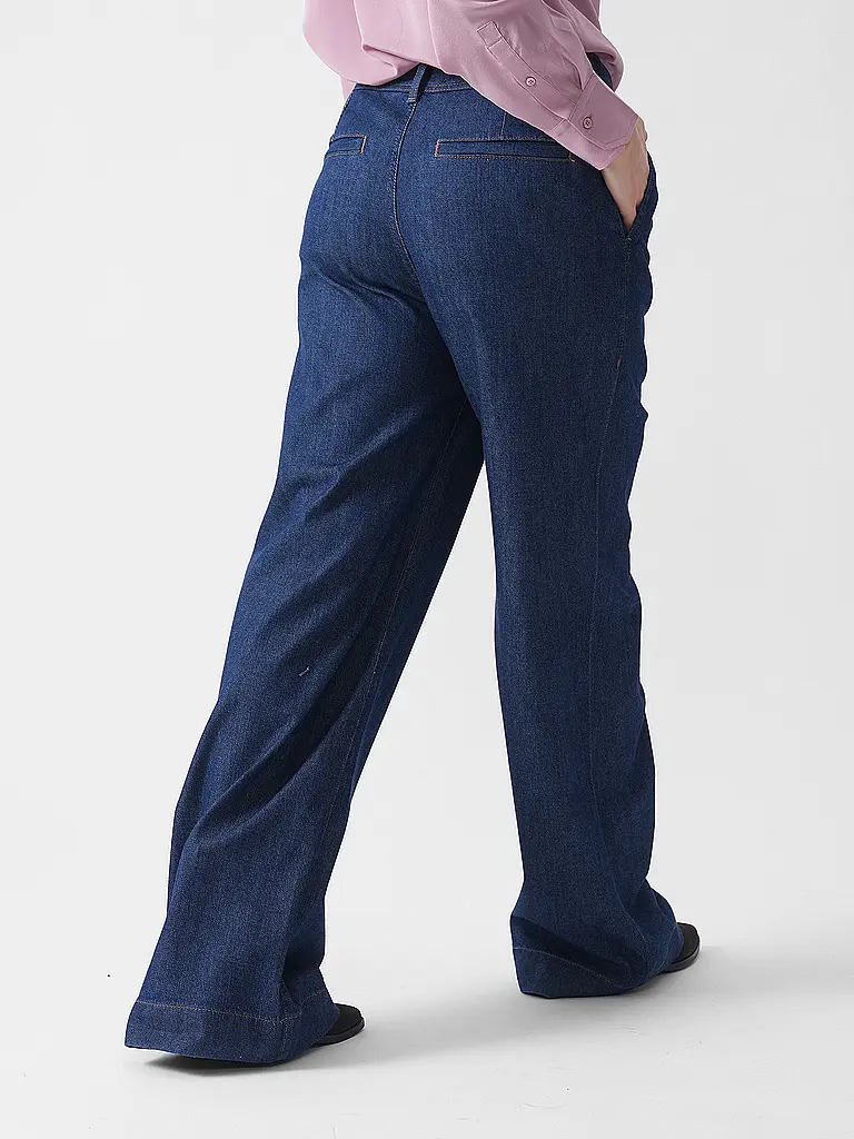 7 FOR ALL MANKIND | Jeans a gamba larga con pieghe | 