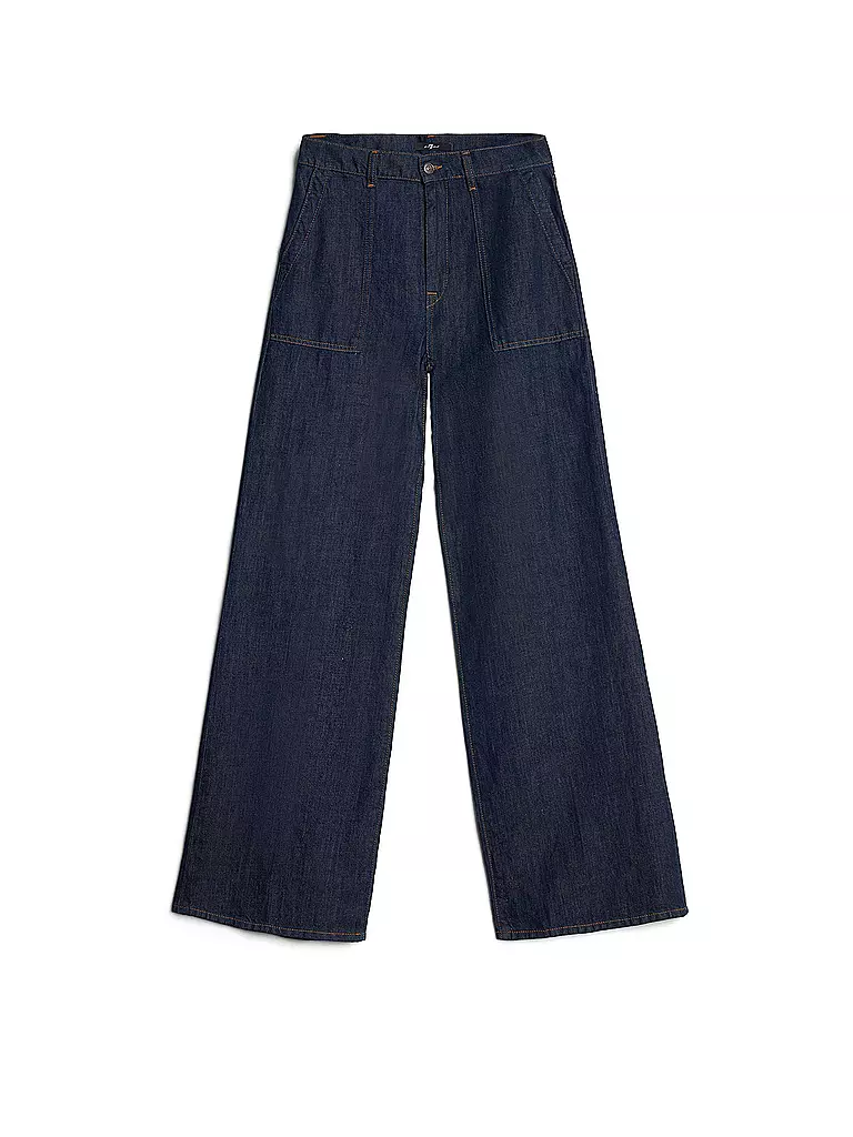 7 FOR ALL MANKIND | Jeans a gamba larga LOTTA | Blu scuro