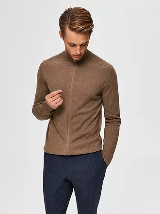 SELECTED | Cardigan | braun