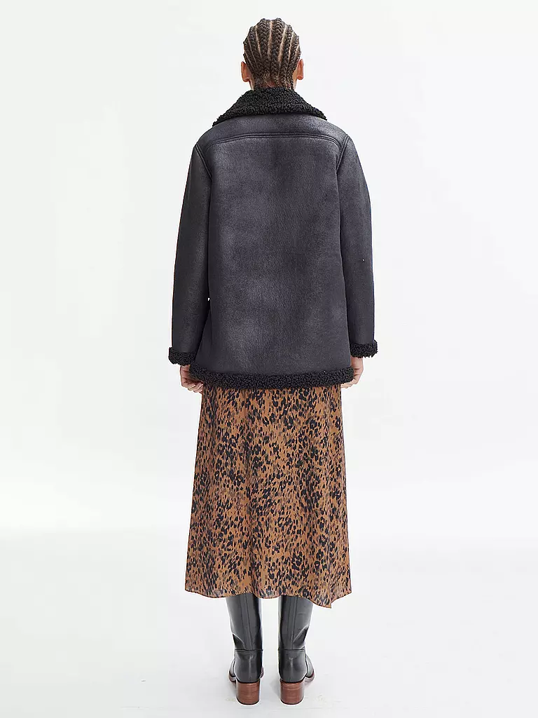 A.P.C. | Cappotto corto CLARA effetto pelle | 