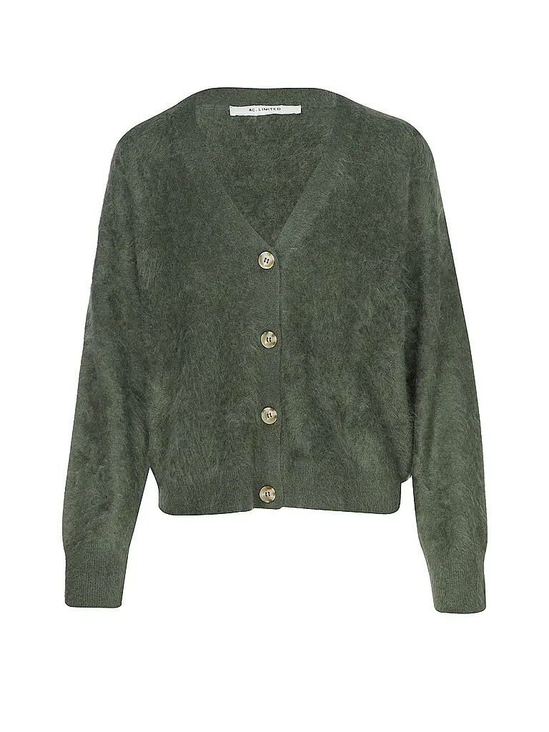 ABSOLUT | Cardigan GLORIA in cashmere | Oliva