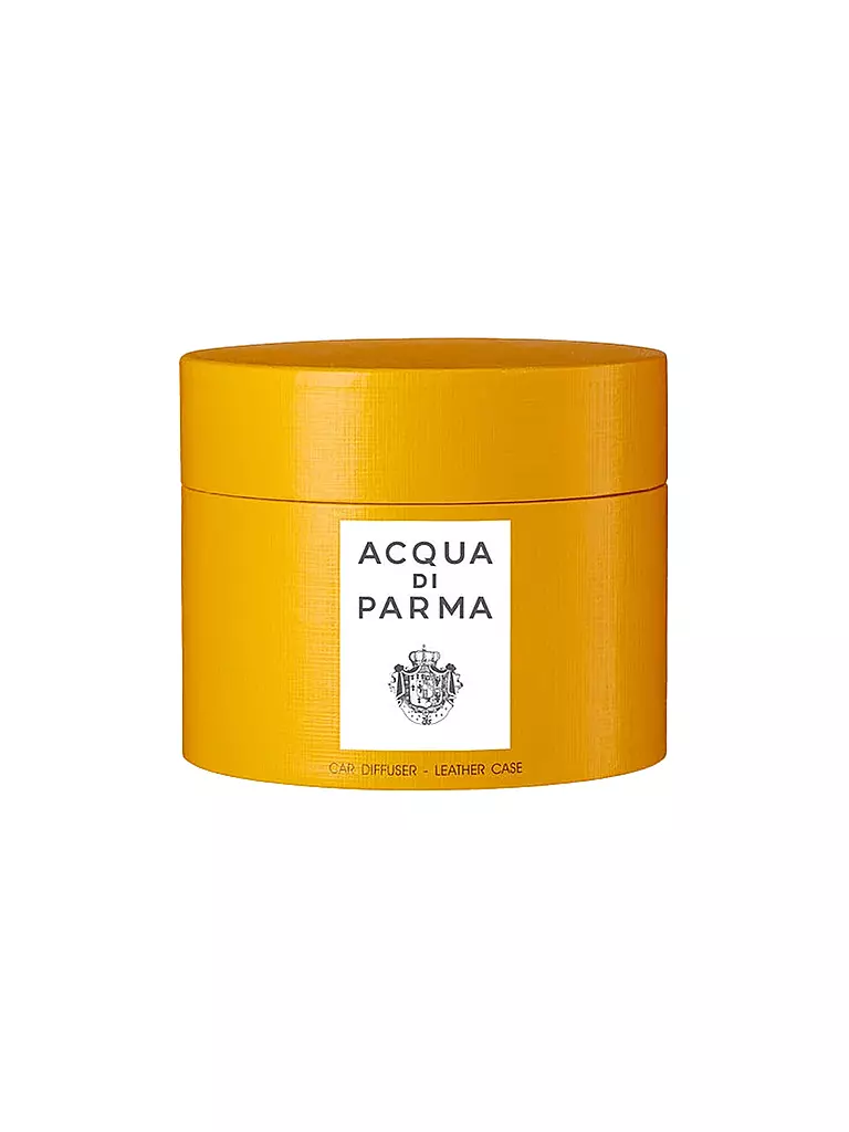 ACQUA DI PARMA | Autoduftcase - Custodia per diffusore auto (Pelle di vitello) | Cammello