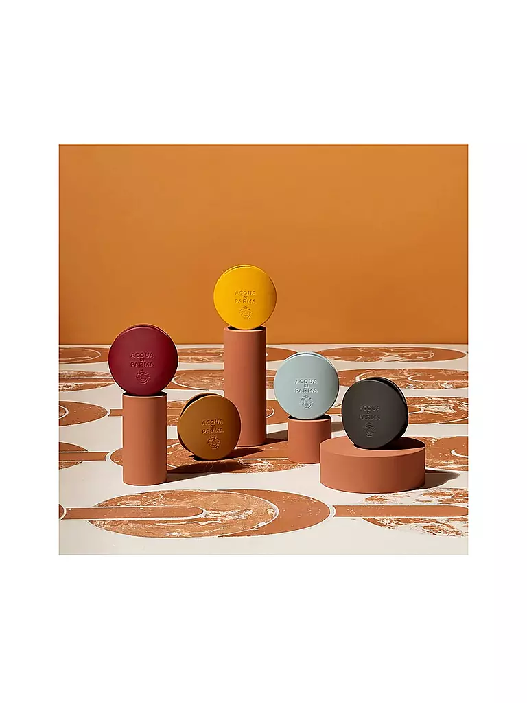 ACQUA DI PARMA | Autoduftcase - Custodia per diffusore auto (Pelle di vitello) | Cammello