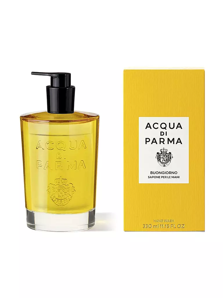 ACQUA DI PARMA | Buongirono Sapone Liquido Mani Ricaricabile 330ml | Senza colore