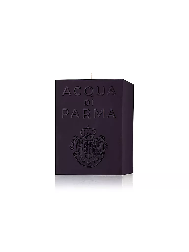 ACQUA DI PARMA | Candela nera profumata all'ambra | Senza colore