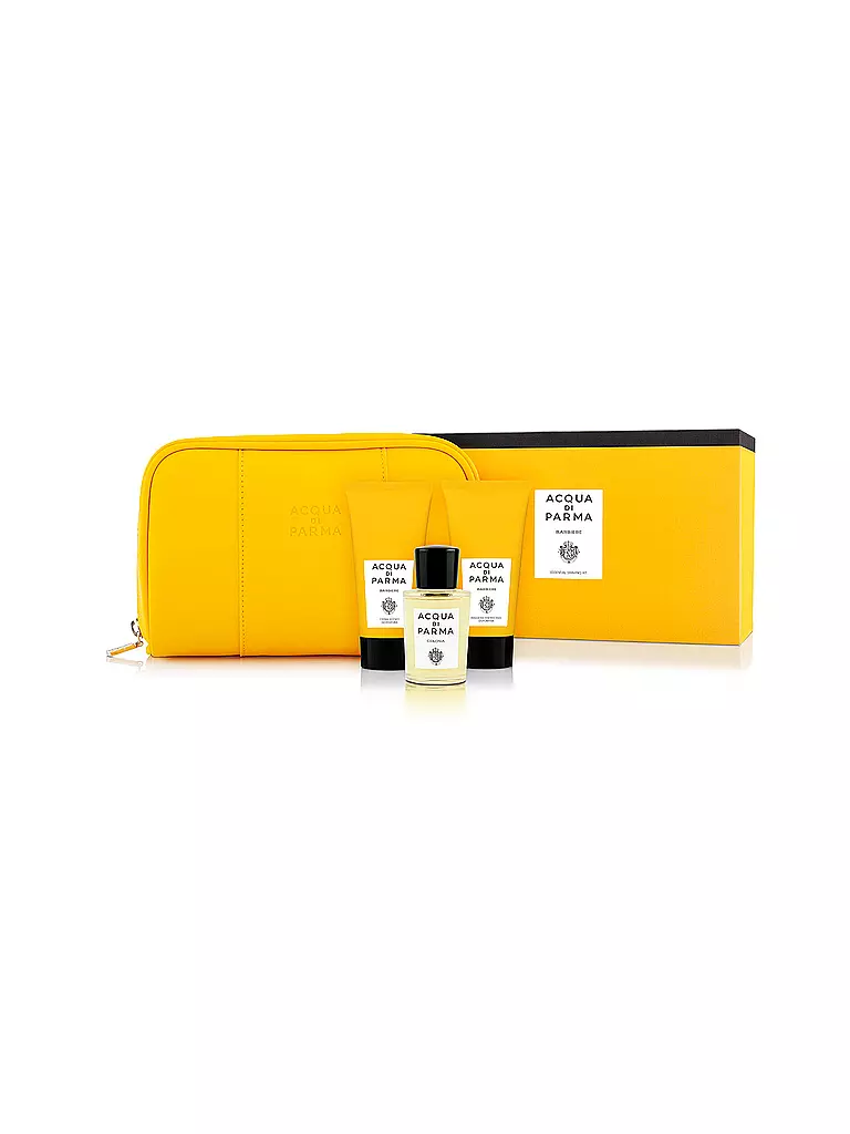 ACQUA DI PARMA | Collezione Barbiere-Cofanetto Regalo - Kit Essenziale da Barba 20ml/2x40ml | Senza colore