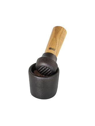 AD HOC | Mortaio CAMO.6 4,5cm ghisa / acacia