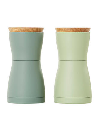 AD HOC | Set di macina sale e pepe 2 pezzi 13 cm TWIN Grigio chiaro/scuro