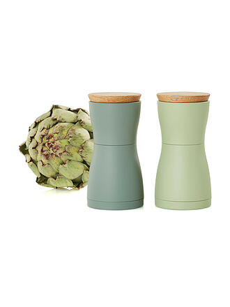 AD HOC | Set di macina sale e pepe 2 pezzi 13 cm TWIN Grigio chiaro/scuro