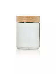 AD HOC | Contenitore per alimenti 800ml PURE JAR Vetro/Grigio/Acacia | Grigio chiaro