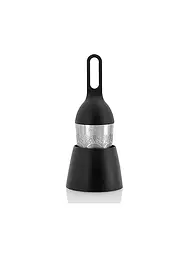 AD HOC | Filtro da tè galleggiante Floatea Fusion in acciaio inox nero 12,4 cm | Argento