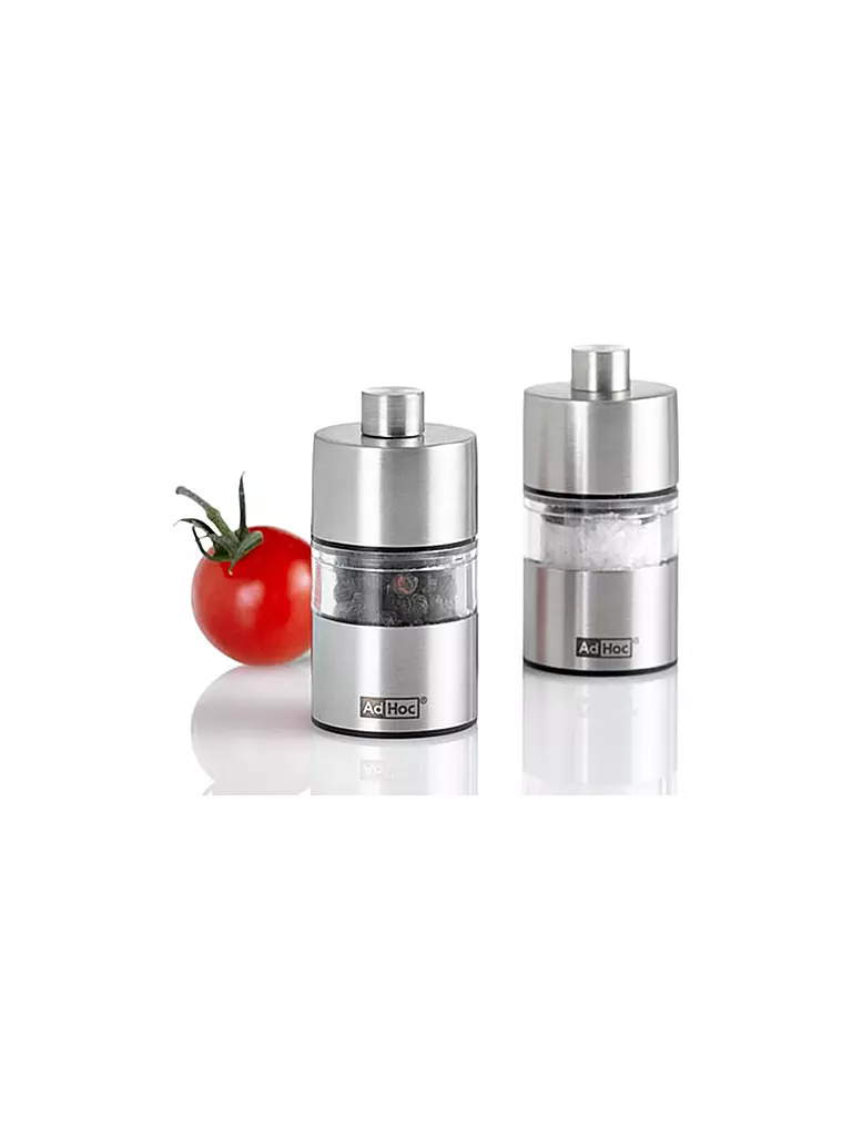 AD HOC | Macina per pepe o sale MINIMILL 6,2 cm | Argento