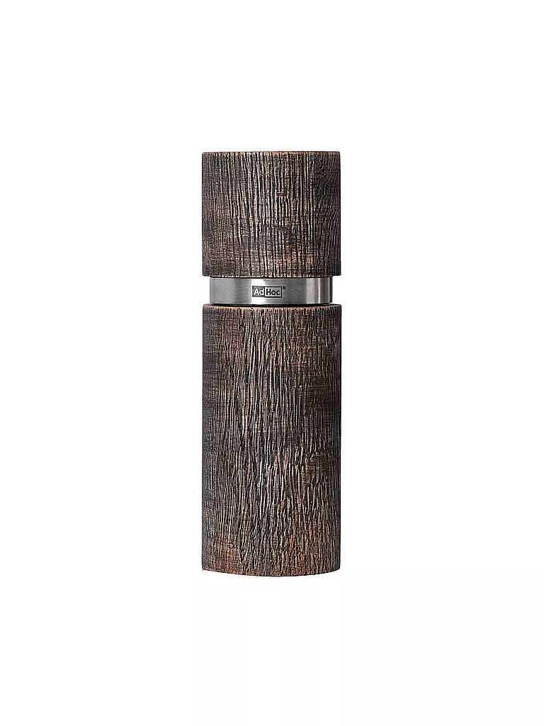 AD HOC | Macina per pepe o sale TEXTURA ANTIQUE, marrone 15 cm | Marrone