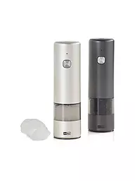 AD HOC | Macinasale e pepe elettrico MILL17cm grigio scuro e chiaro | Grigio