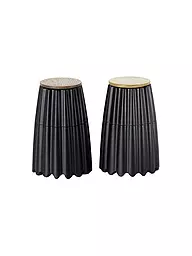 AD HOC | Macinasale e pepe 19,5 cm MagTwo Oro / Bambù | Nero