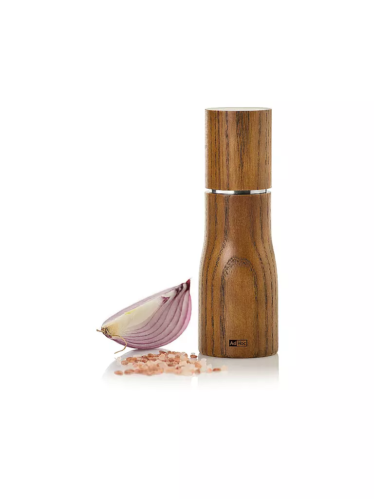 AD HOC | Macinino per sale/pepe LEVO 15cm Frassino/Noce | Marrone