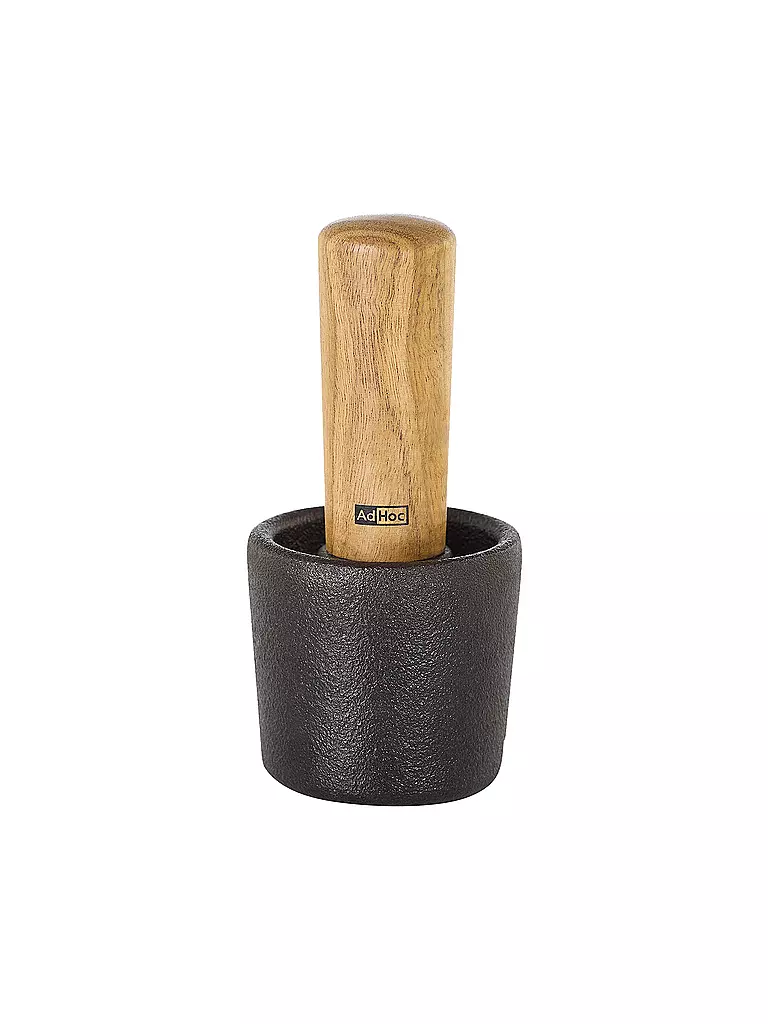 AD HOC | Mortaio CAMO.6 4,5cm ghisa / acacia | 