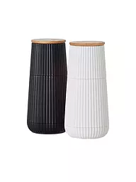 AD HOC | Set di macina sale e pepe 2 pezzi 12cm SCAPE Nero / Bianco | Bianco