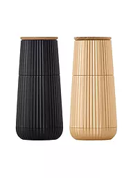 AD HOC | Set di macina sale e pepe 2 pezzi 12cm SCAPE Nero / Bianco | Oro