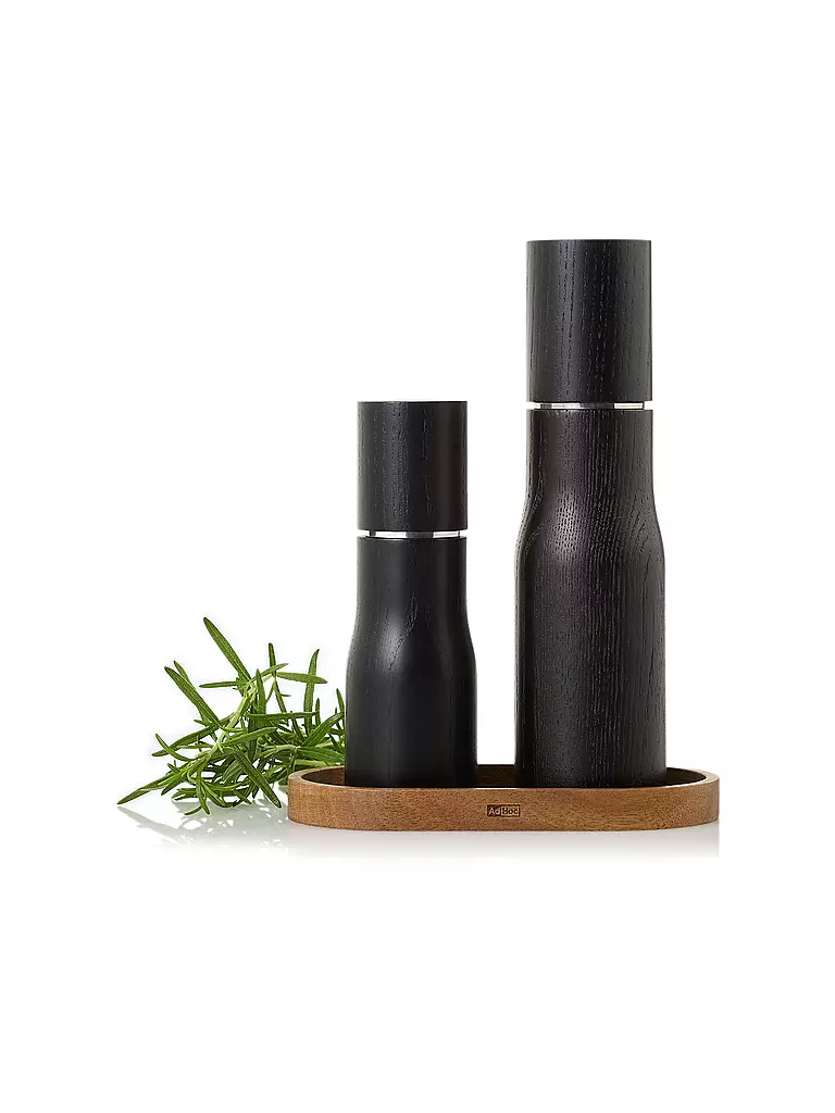 AD HOC | Sottopentola per macinapepe 16x8,5 cm in legno di acacia | 