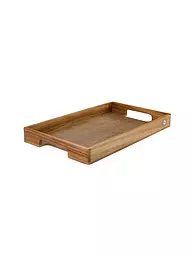 AD HOC | Vassoio da portata SERVE 50x30cm Acacia / Noce | Marrone