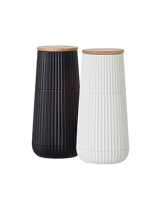 ADHOC | Set di macina sale e pepe 2 pezzi 12cm SCAPE Nero / Bianco