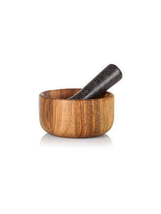 ADHOC | Mortaio TARU 13cm Acacia / Granito