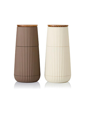 ADHOC | Set macina sale e pepe SCAPE 12cm Dark & Light Beige