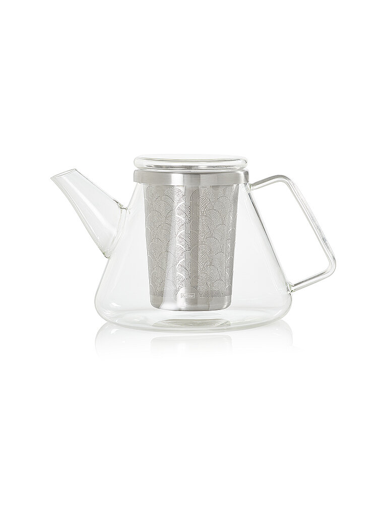 Teiera Fusion 1L vetro/acciaio inox trasparente