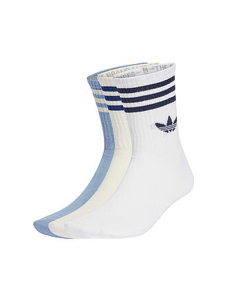 ADIDAS ORIGINALS | Calzini, confezione da 3, bianco/blu/bianco sporco