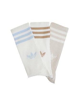 ADIDAS ORIGINALS | Calzini, confezione da 3, bianco/marrone/bianco