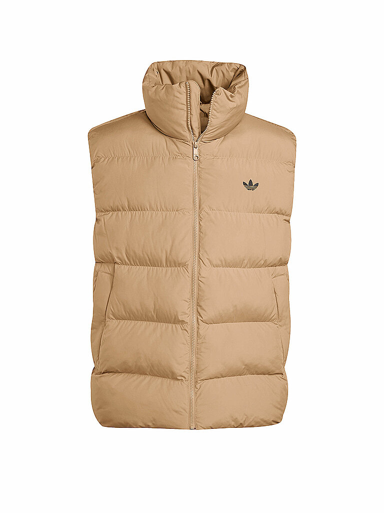 Gilet imbottito COMMERCIAL cammello S