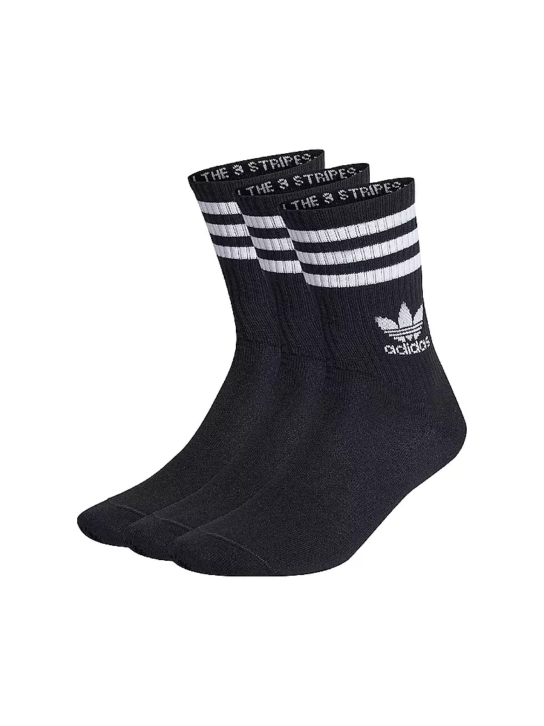 ADIDAS ORIGINALS | Calzini confezione da 3 nero | Nero