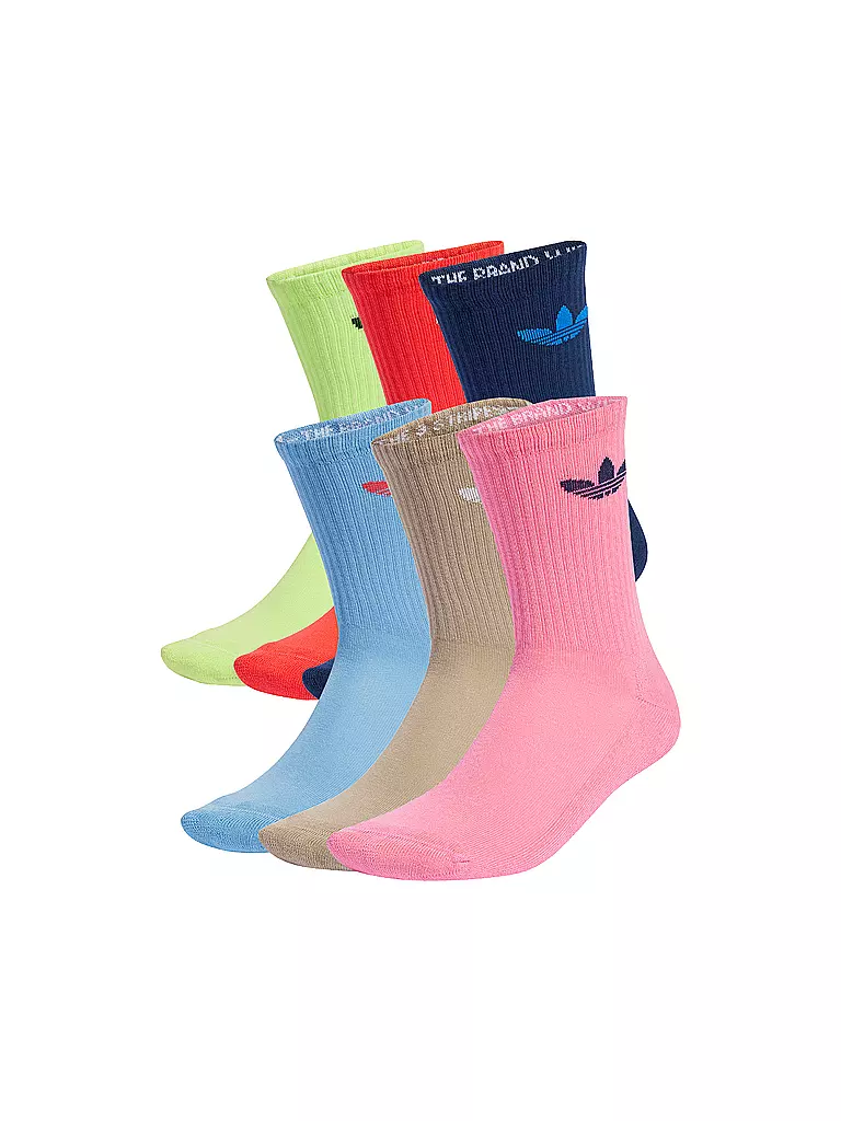 ADIDAS ORIGINALS | Calzini confezione da 6 ashblu/nindig/lucred | Multicolore