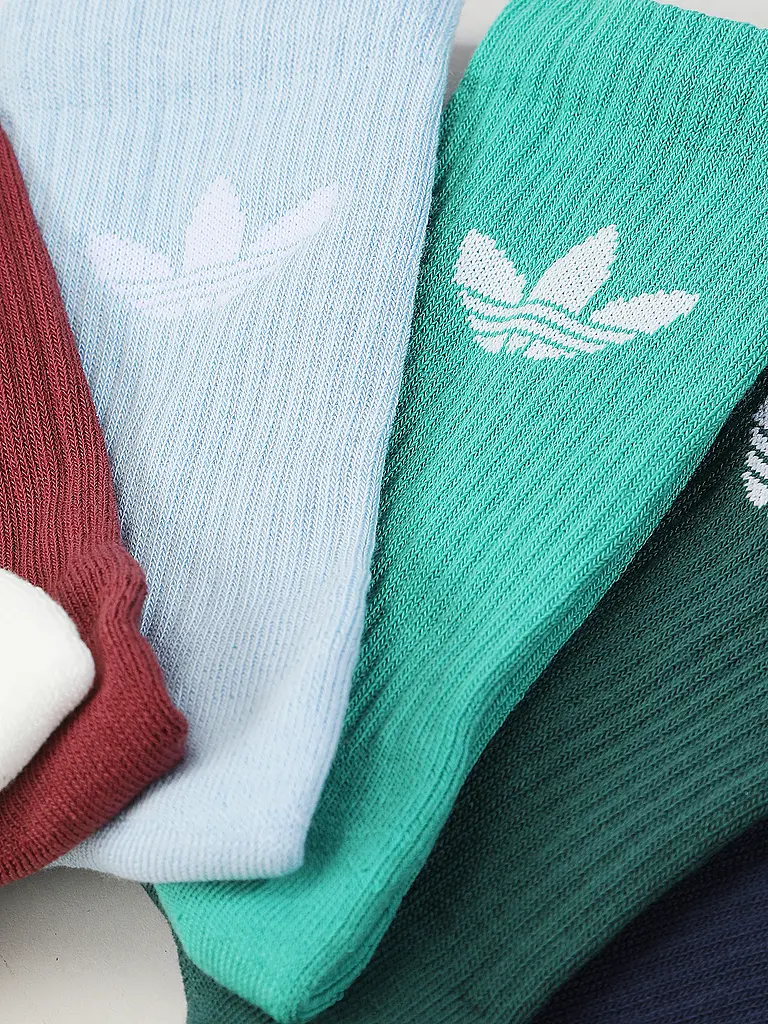 ADIDAS ORIGINALS | Calzini confezione da 6 Owhite/Secogr/CGreen | Multicolore