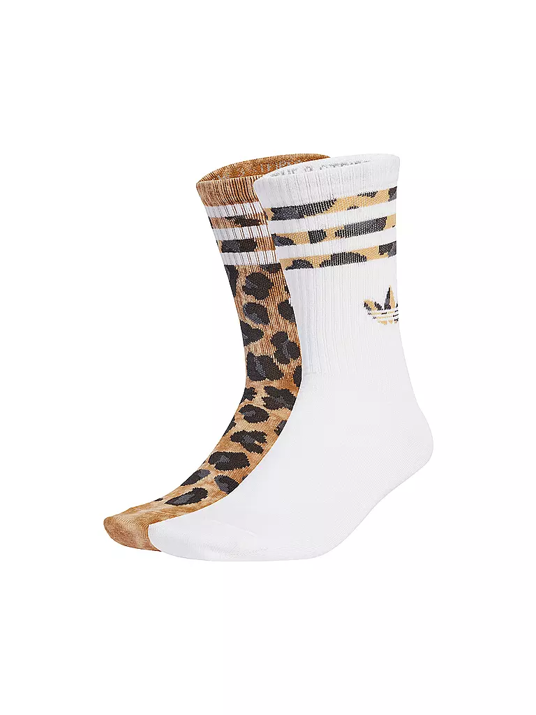 ADIDAS ORIGINALS | Calzini LEO confezione da 2 bianco | Marrone