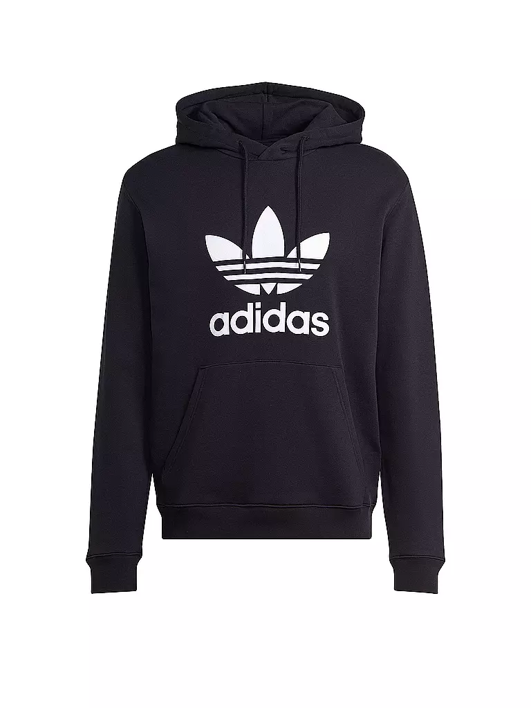 ADIDAS ORIGINALS | Felpa con cappuccio - Felpa TREFOIL | Nero