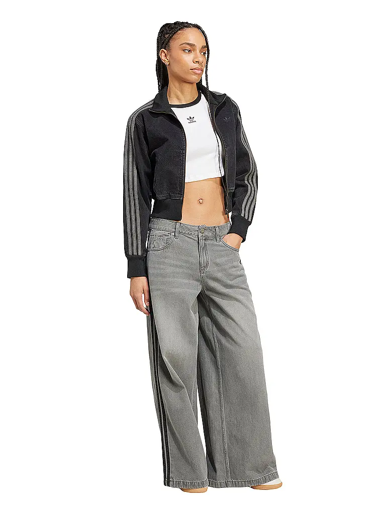 ADIDAS ORIGINALS | Jeans Wide Leg DENIM | Grigio