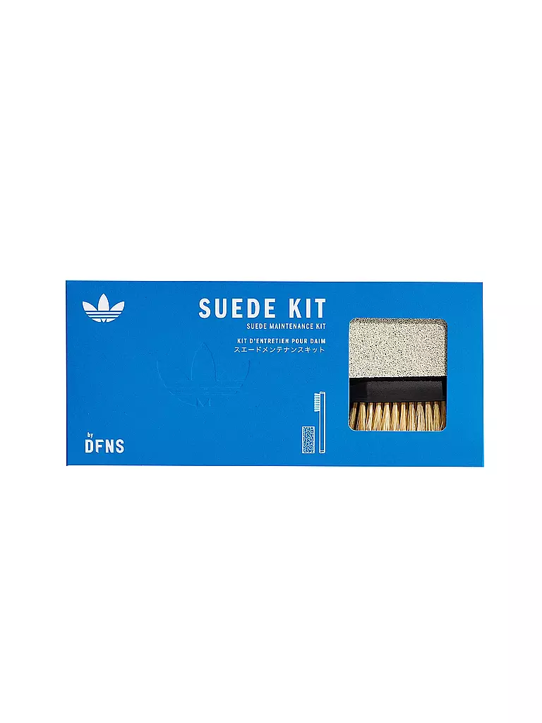 ADIDAS ORIGINALS | Kit per sneaker in pelle scamosciata | Bianco