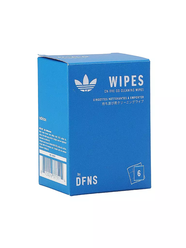 ADIDAS ORIGINALS | Salviette detergenti per sneaker, confezione da 6 | Bianco