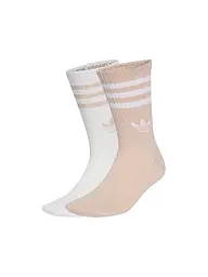 ADIDAS ORIGINALS | Calze 3S GLITTER CR 2 confezione da 2 bianco | Rosa