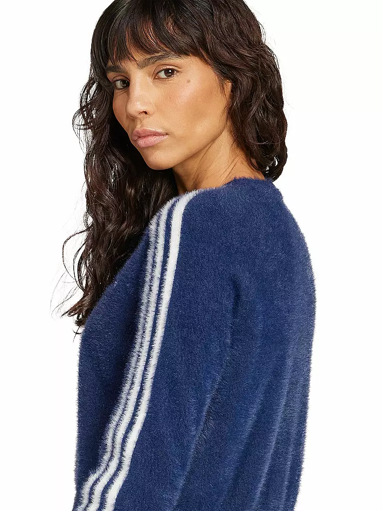ADIDAS ORIGINALS | Strickjacke FLUFFY | Blu scuro