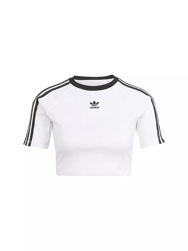 ADIDAS ORIGINALS | T-shirt cropped fit 3 S BABY TEE | Bianco