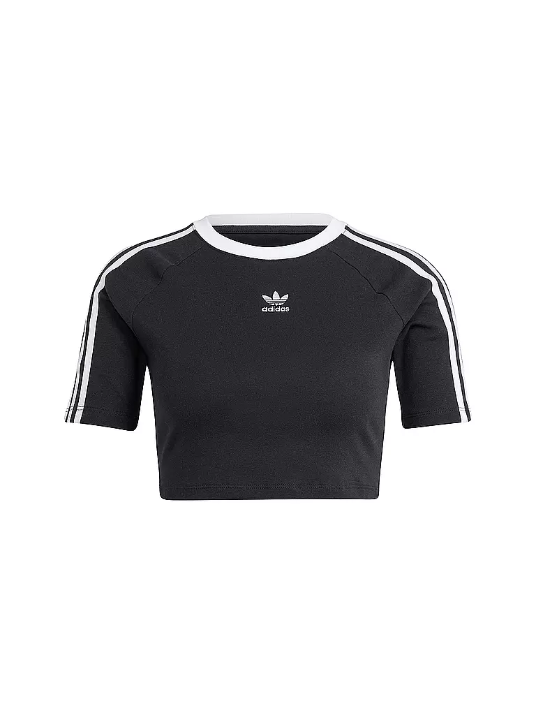 ADIDAS ORIGINALS | T-shirt cropped fit 3 S BABY TEE | Nero