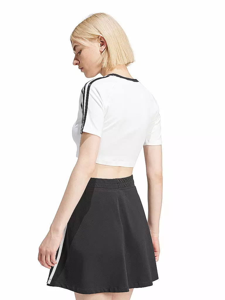 ADIDAS ORIGINALS | T-shirt cropped fit 3 S BABY TEE | Bianco