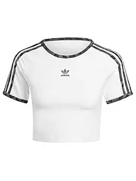 ADIDAS ORIGINALS | T-Shirt Cropped Fit | Bianco